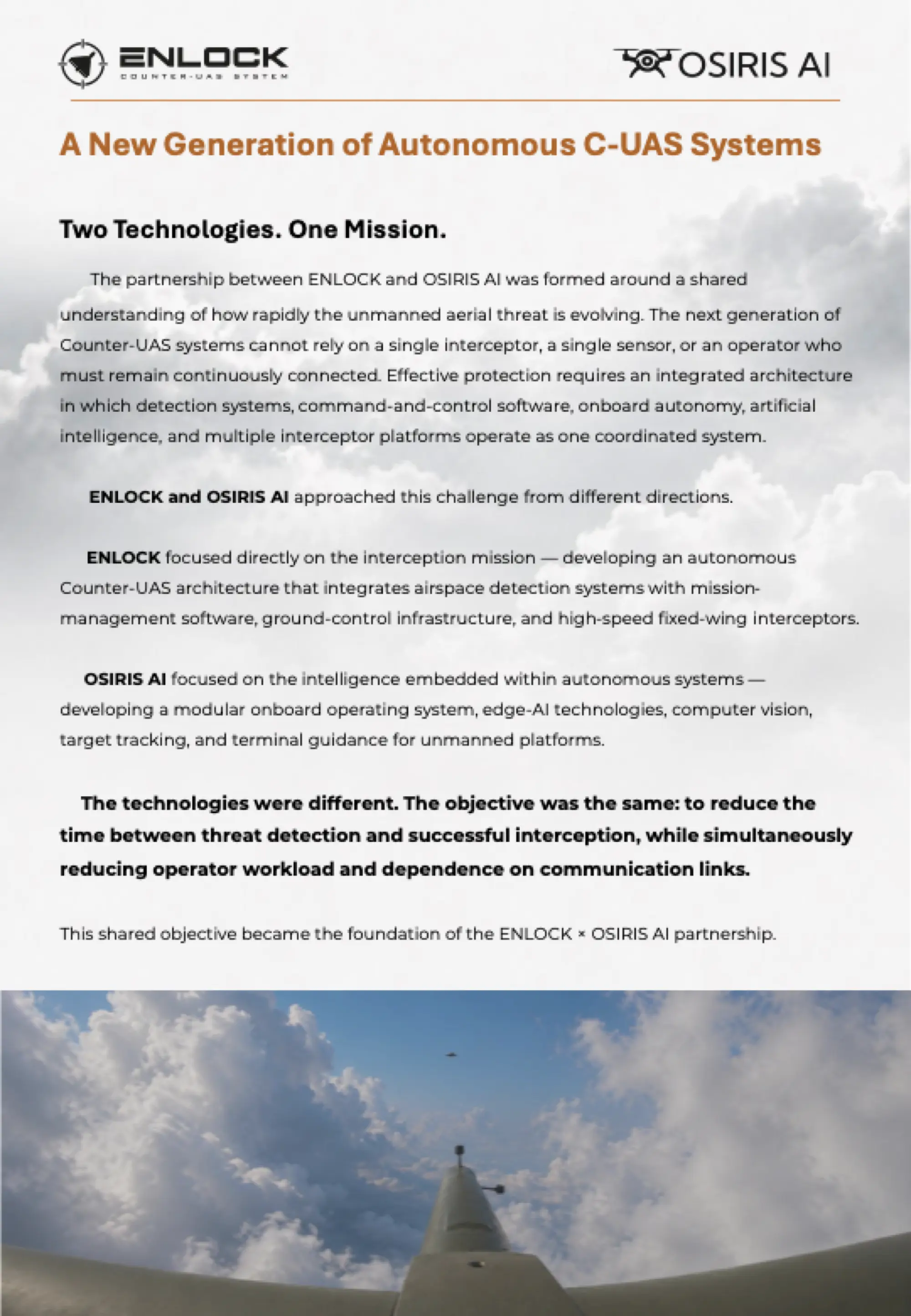 ENLOCK & OSIRIS joint presentation, page 2